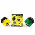 Drill Brush Power Scrubber By Useful Products 4 in W 4 in L Brush, Variety O-S-GY-QC-DB